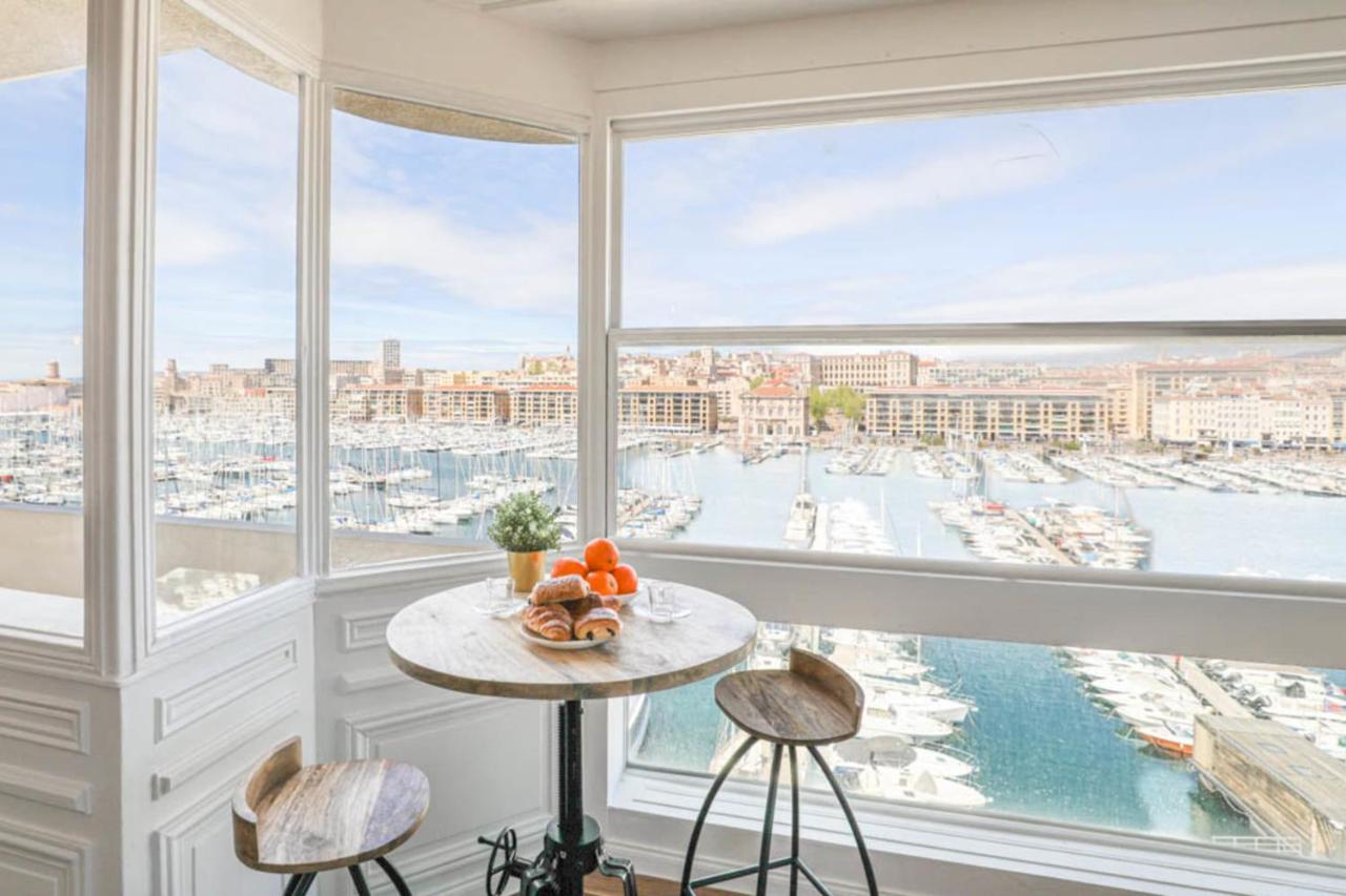 Vieux-Port - Vue Exceptionnelle - 3 Ch Et Clim Leilighet Marseille Eksteriør bilde