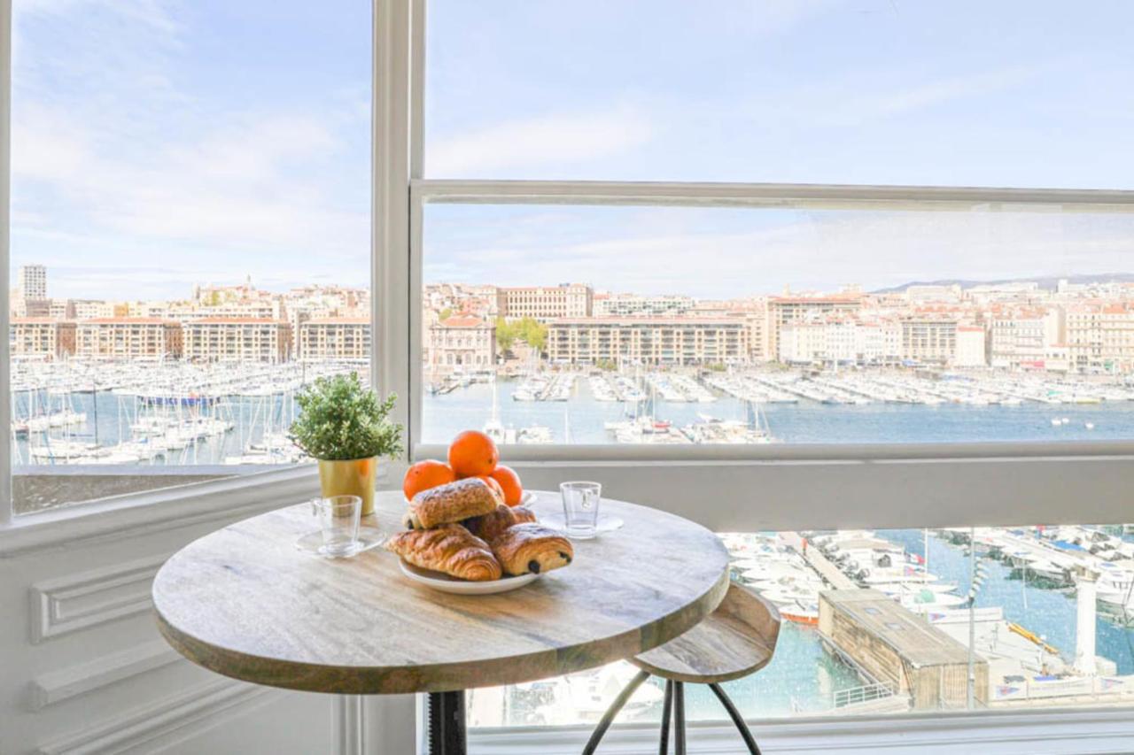 Vieux-Port - Vue Exceptionnelle - 3 Ch Et Clim Leilighet Marseille Eksteriør bilde
